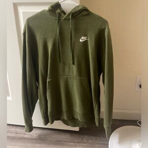 Olive green Nike sweatshirt